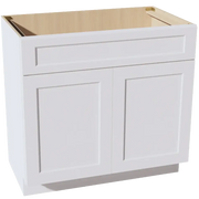 Vanity Base Cabinet, 1 Dummy Drawer 2 Doors No Shelf - VA3621