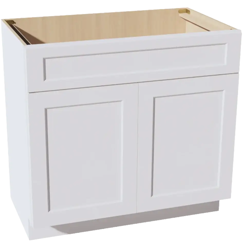Vanity Base Cabinet, 1 Dummy Drawer 2 Doors No Shelf - VA3621