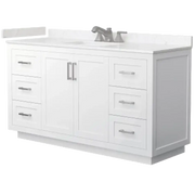 Vanity Sink Base Cabinet, 1 Dummy Drawer 6 Drawers 2 Doors - VAD6021S