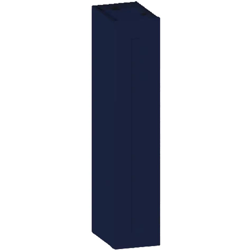 Wall Cabinet 1 Door 2 Shelves - W0942