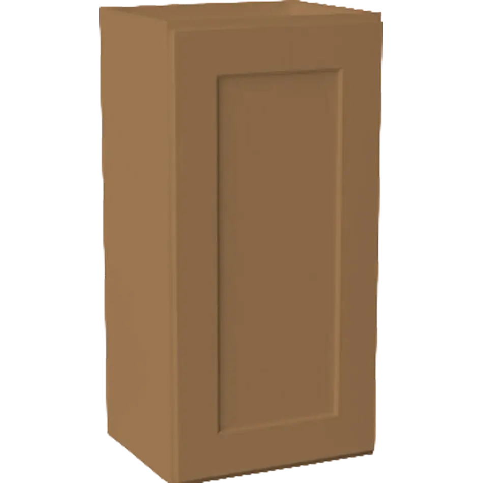Wall Cabinet 1 Door 2 Shelves - W1530