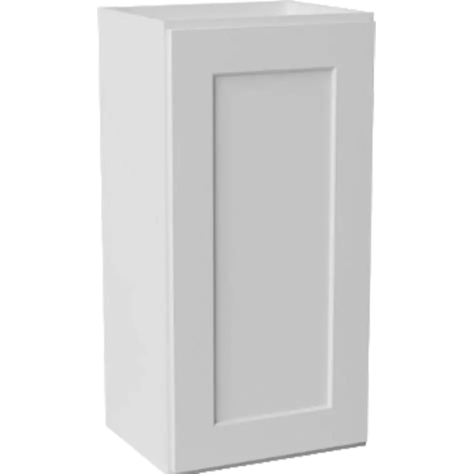 Wall Cabinet 1 Door 2 Shelves - W1530
