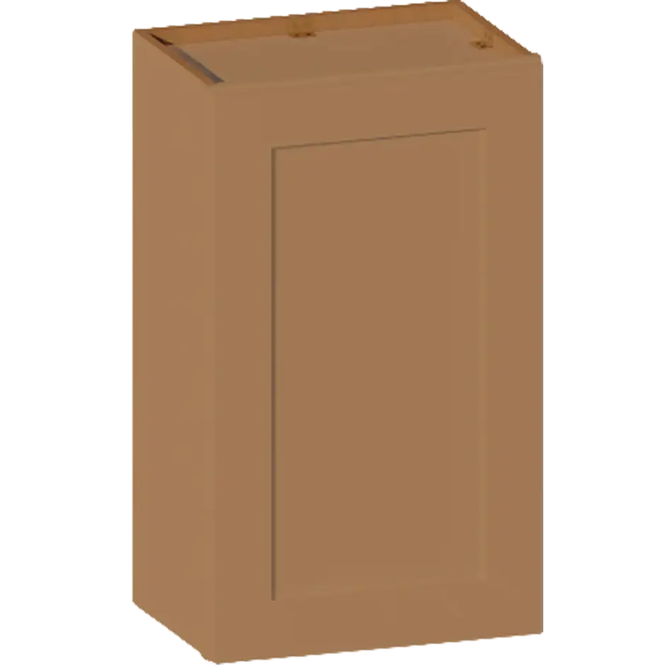 Wall Cabinet 1 Door 2 Shelves - W1830