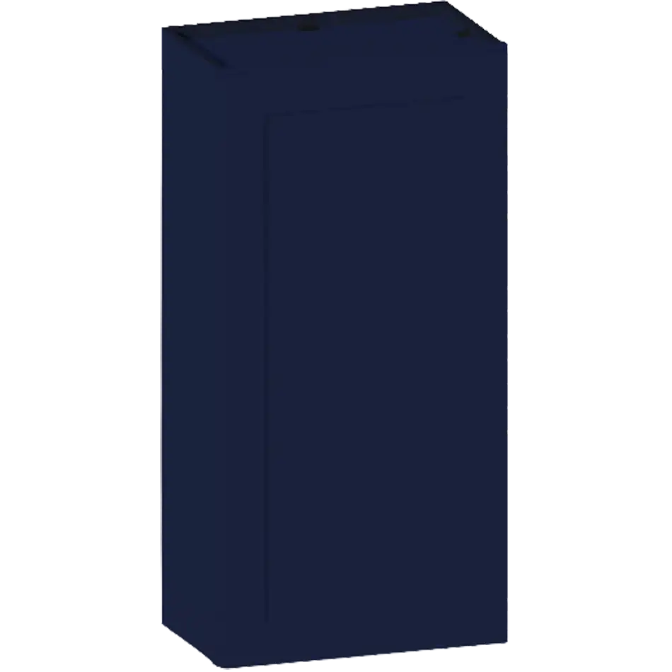 Wall Cabinet 1 Door 2 Shelves - W2142