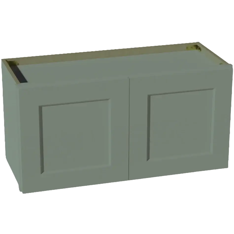 Wall Cabinet 2 doors 1 shelf - W3015 - Oxford Toffee