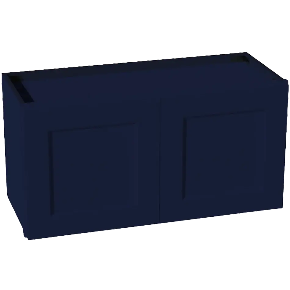 Wall Cabinet 2 doors 1 shelf - W3015 - Shaker Green