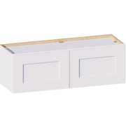Wall Cabinet 2 doors 1 shelf - W3612 - Shaker White