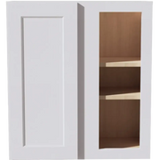 Wall Blind Corner Cabinet, 1 Door, 2 Shelves - WBC2730