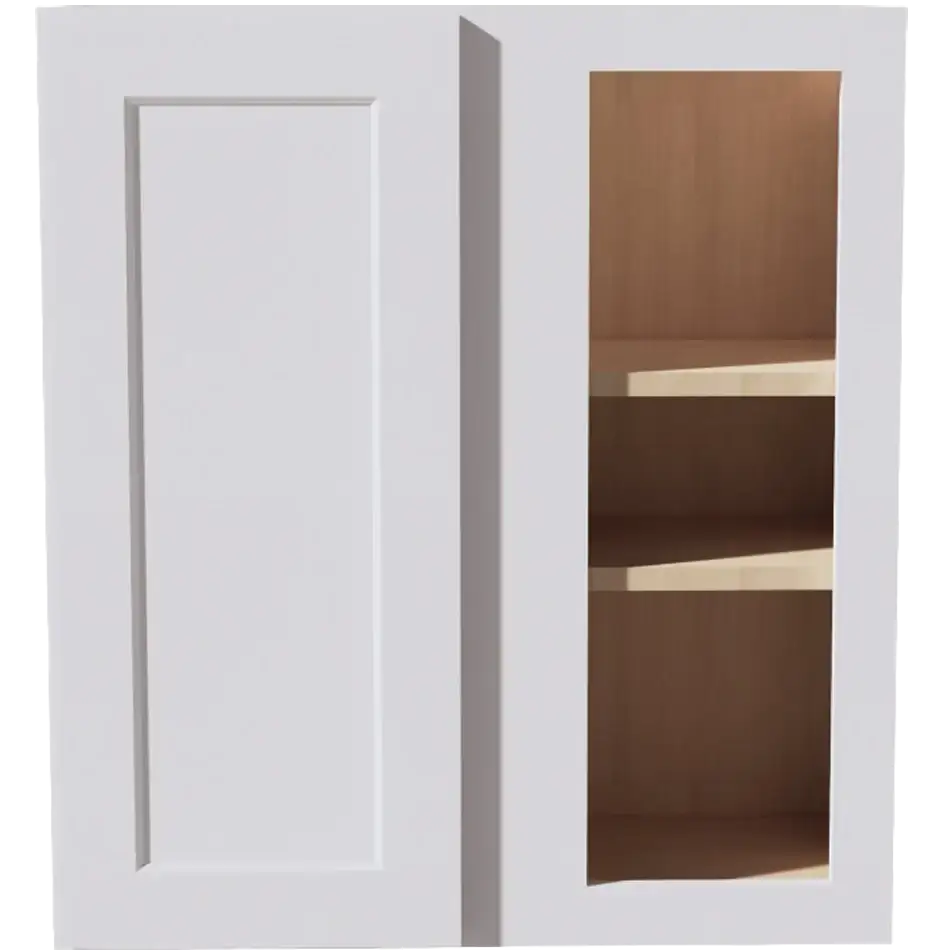 Wall Blind Corner Cabinet, 1 Door, 2 Shelves - WBC2730