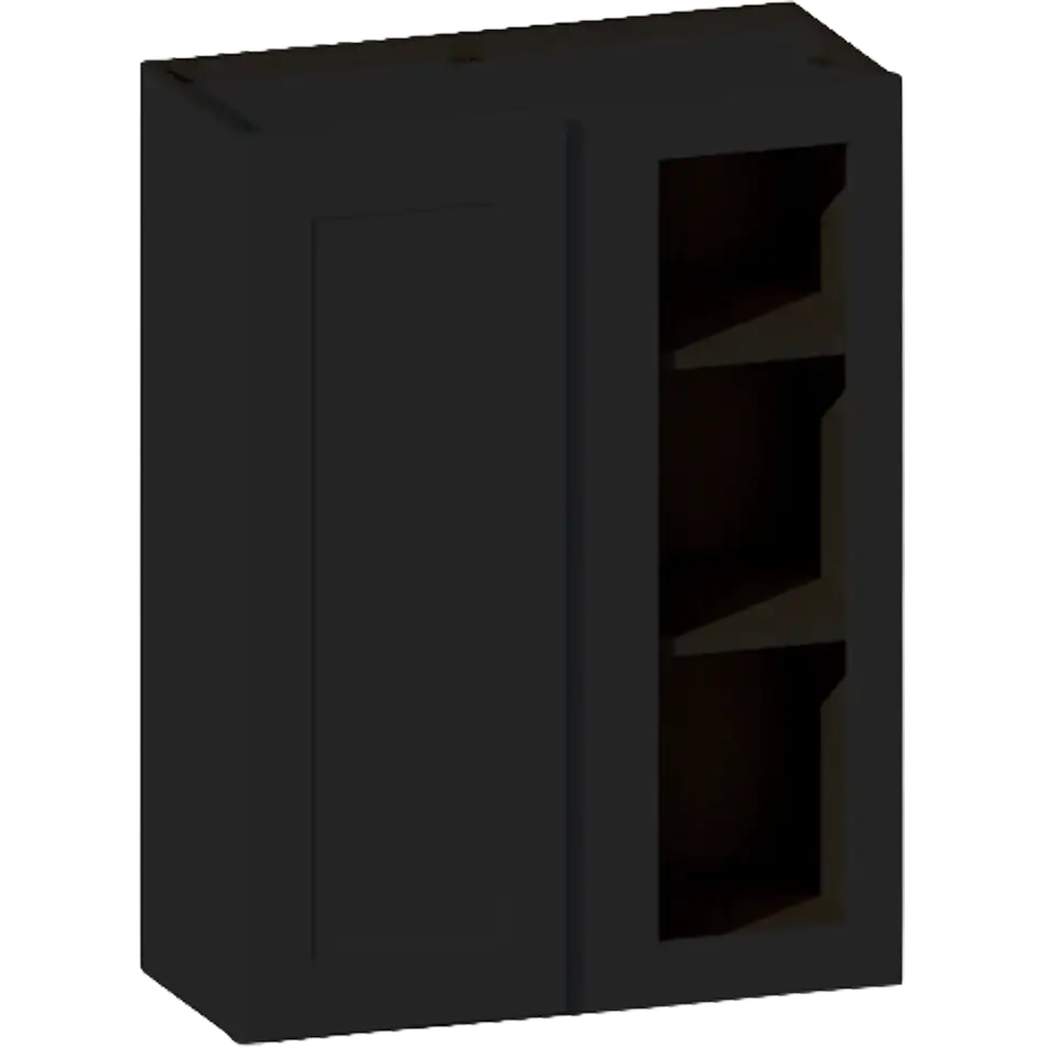 Wall Blind Corner Cabinet, 1 Door, 2 Shelves - WBC2736