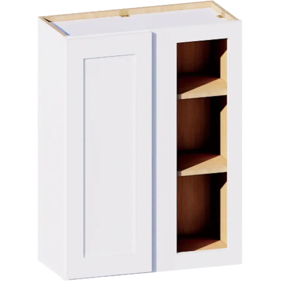 Wall Blind Corner Cabinet, 1 Door, 2 Shelves - WBC2736