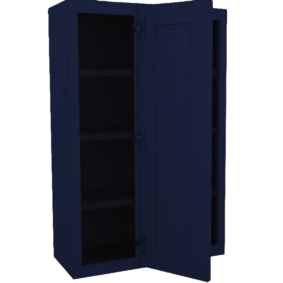 Wall Blind Corner Cabinet, 1 Door, 2 Shelves - WBC2739