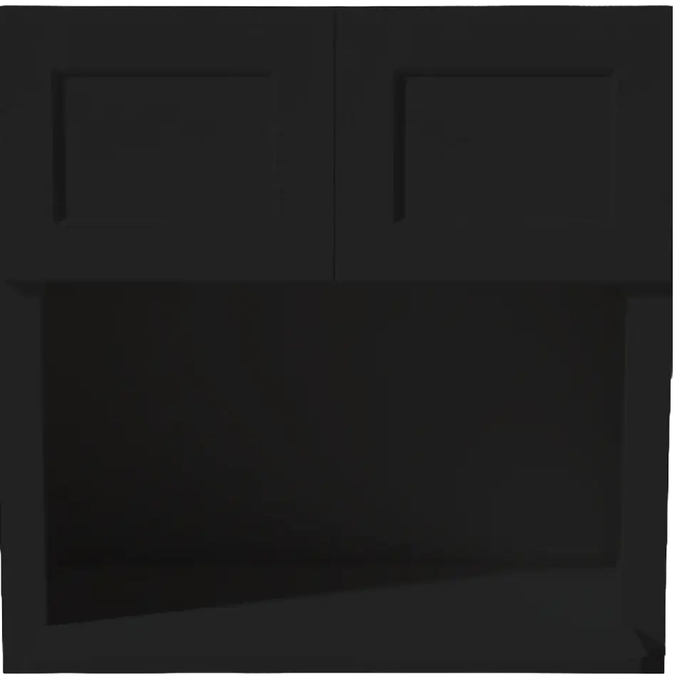 Wall Microwave Cabinet, 2 Doors, 2 Shelves - WBL2730