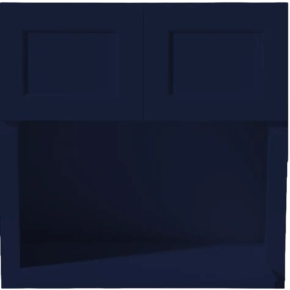 Wall Microwave Cabinet, 2 Doors, 2 Shelves - WBL2730