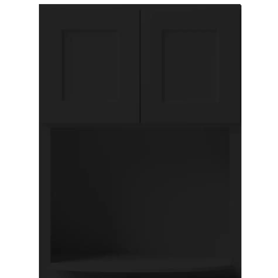 Wall Microwave Cabinet, 2 Doors, 2 Shelves - WBL2736