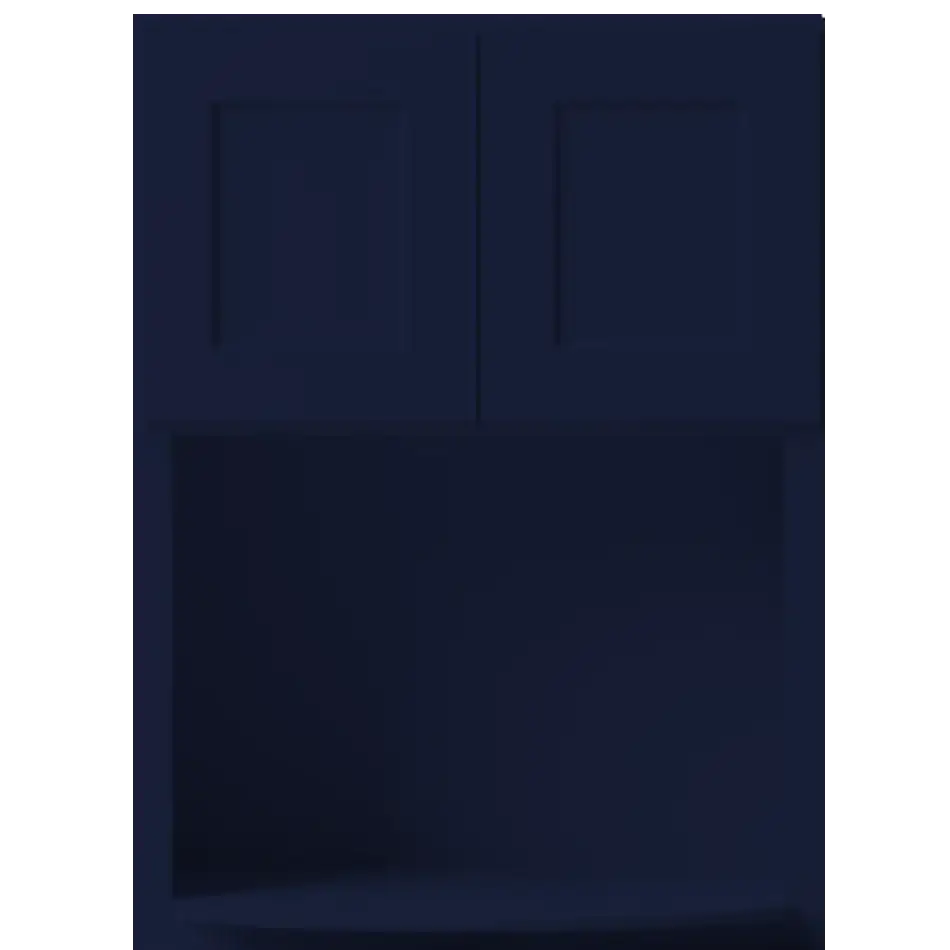 Wall Microwave Cabinet, 2 Doors, 2 Shelves - WBL2736
