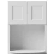 Wall Microwave Cabinet, 2 Doors, 2 Shelves - WBL2736