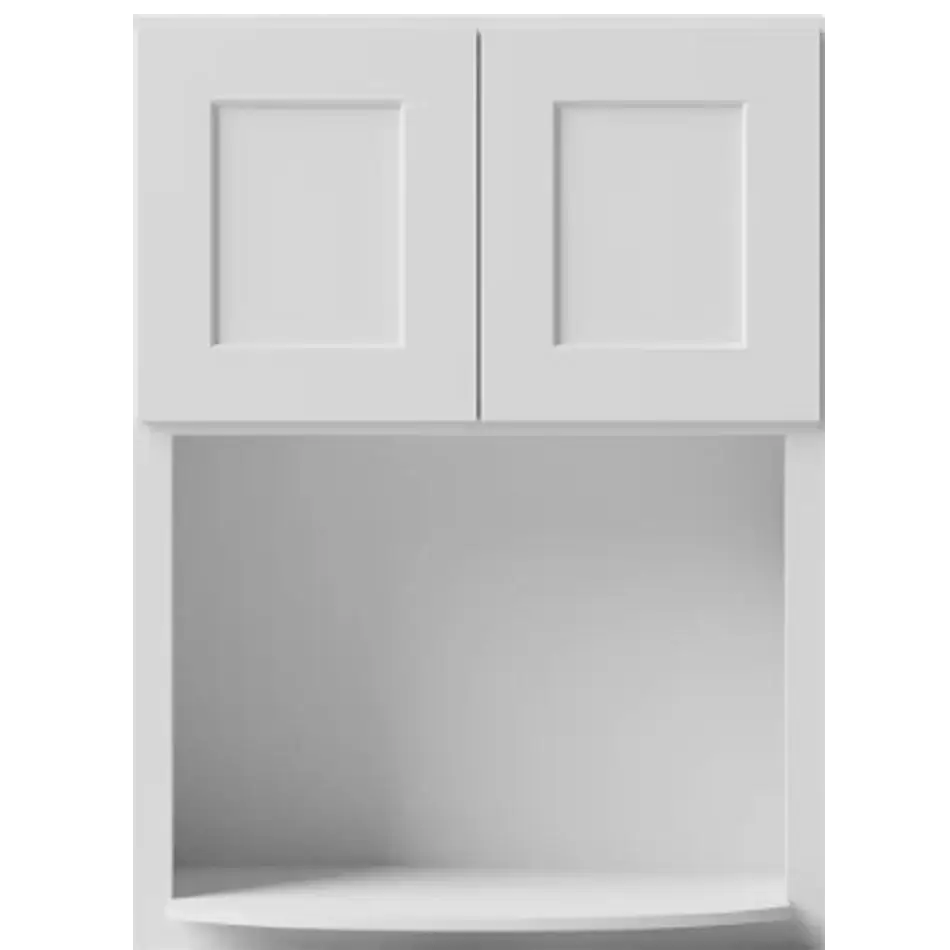 Wall Microwave Cabinet, 2 Doors, 2 Shelves - WBL2736