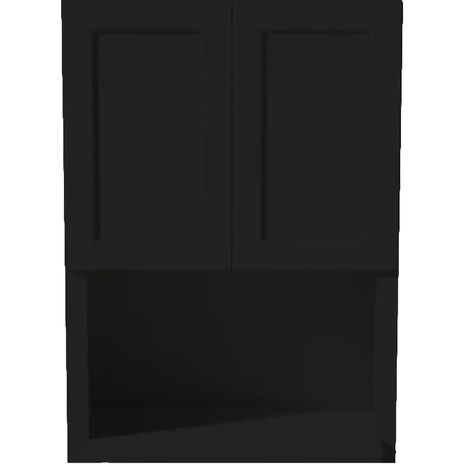 Wall Microwave Cabinet, 2 Doors, 2 Shelves - WBL2742