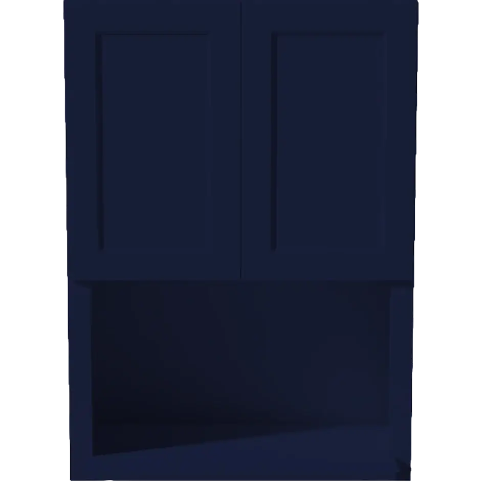 Wall Microwave Cabinet, 2 Doors, 2 Shelves - WBL2742