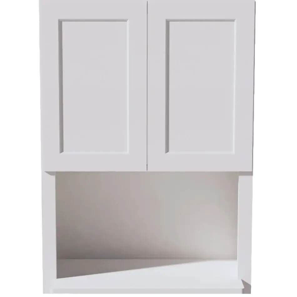 Wall Microwave Cabinet, 2 Doors, 2 Shelves - WBL2742