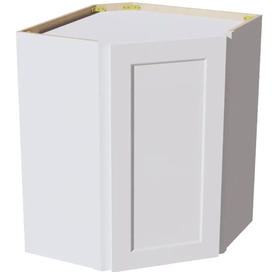 Wall Diagonal Cabinet, 1 Door, 2 Shelves - WDC2430