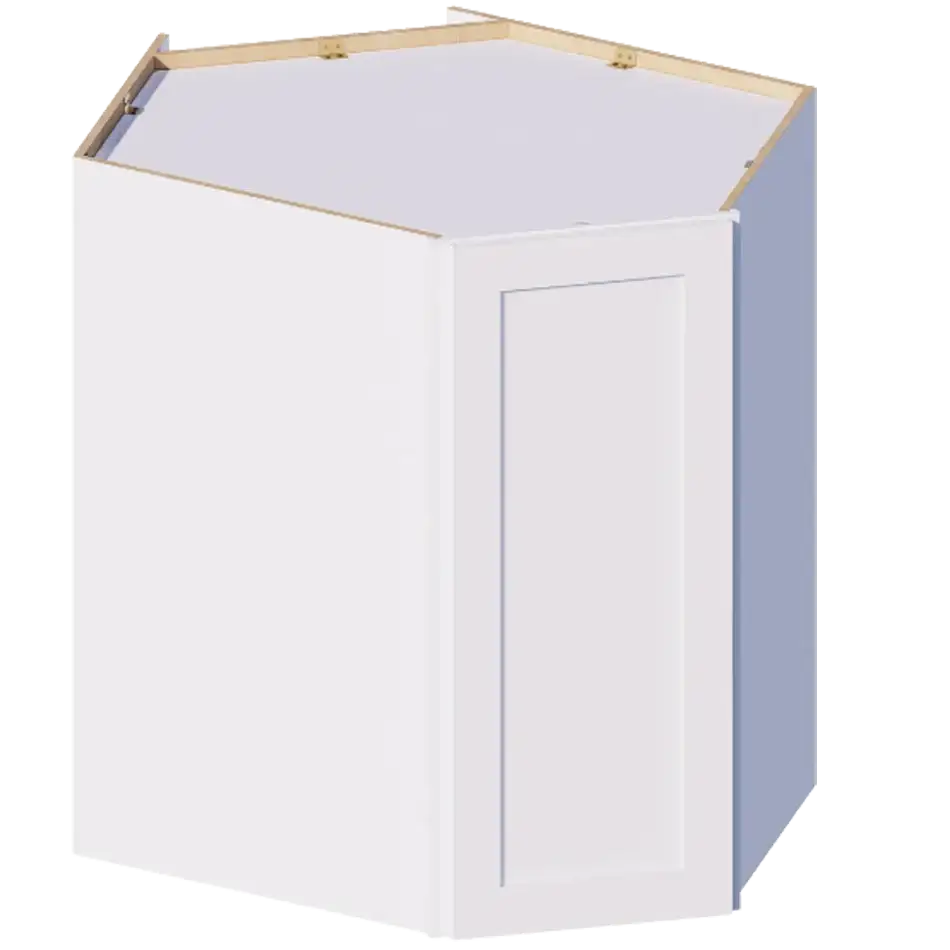 Wall Diagonal Cabinet, 1 Door, 2 Shelves - WDC2436